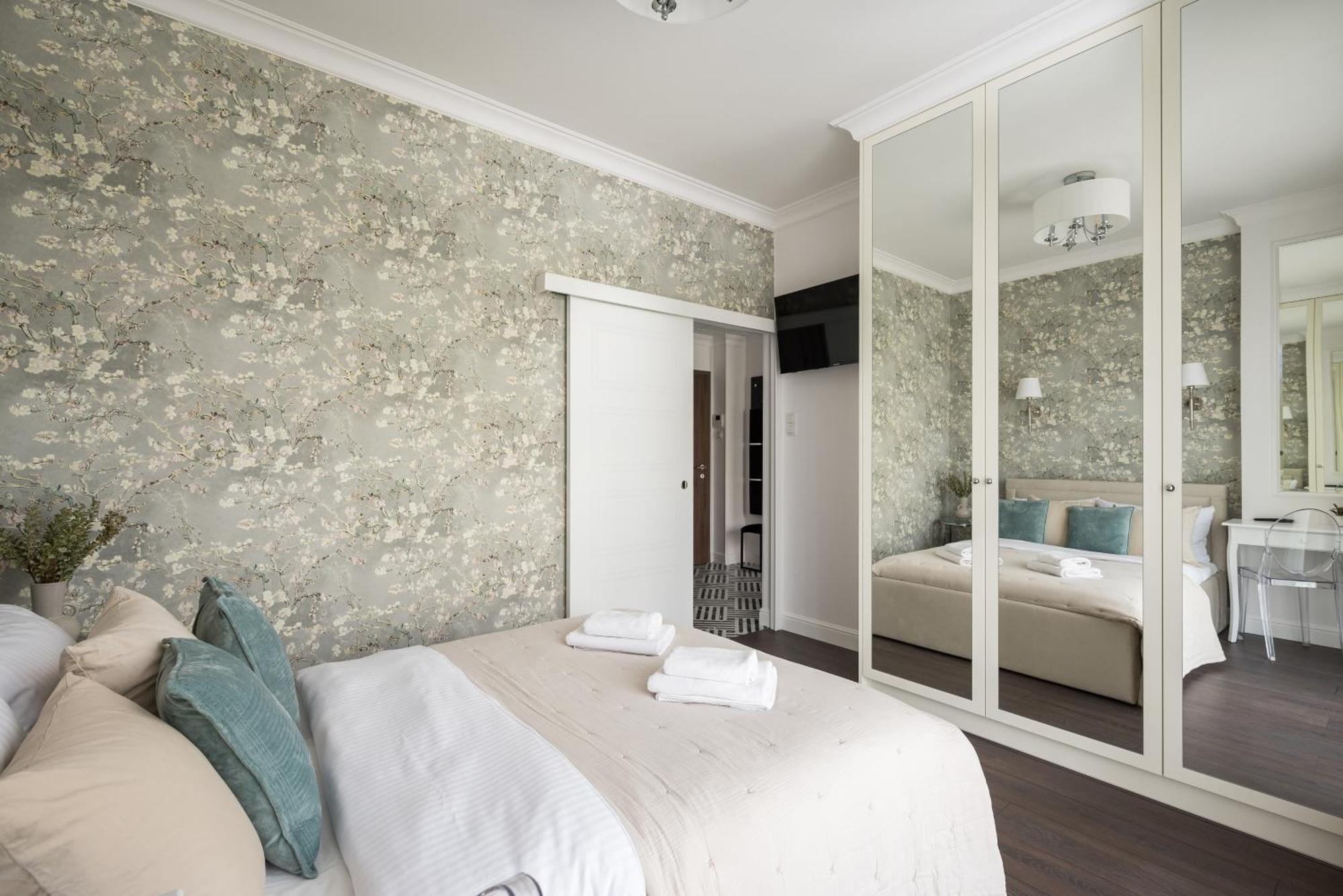 Bright Crystal Premium Apartment Varsovia Exterior foto